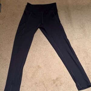 Girlfriend Collective Black High-Waisted Leggings